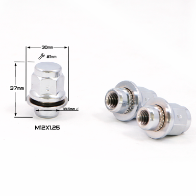 ГАЙКА ХРОМ ORIGINAL 121,25 (Nex 21) N043-B NISSAN