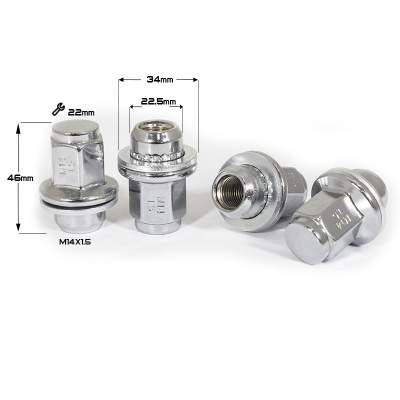 ГАЙКА ПРЕССШАЙБА CHROME М141,5 (L46 NEX 22) LEXUS1